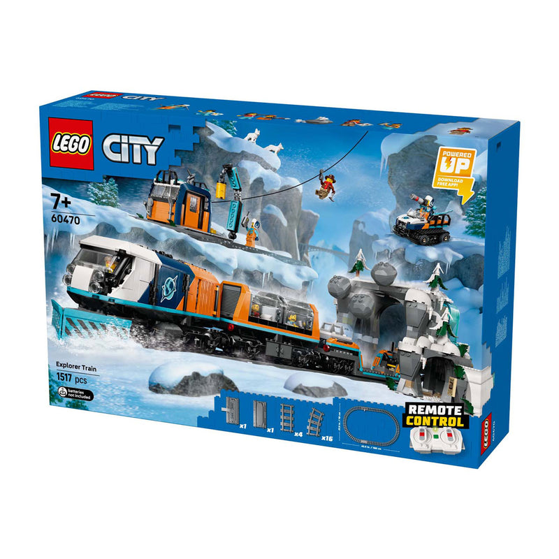 Chargez l'image dans la visionneuse de la galerie, Lego city onderzoekstrein op de noordpool voertuig speelgoed - 60470