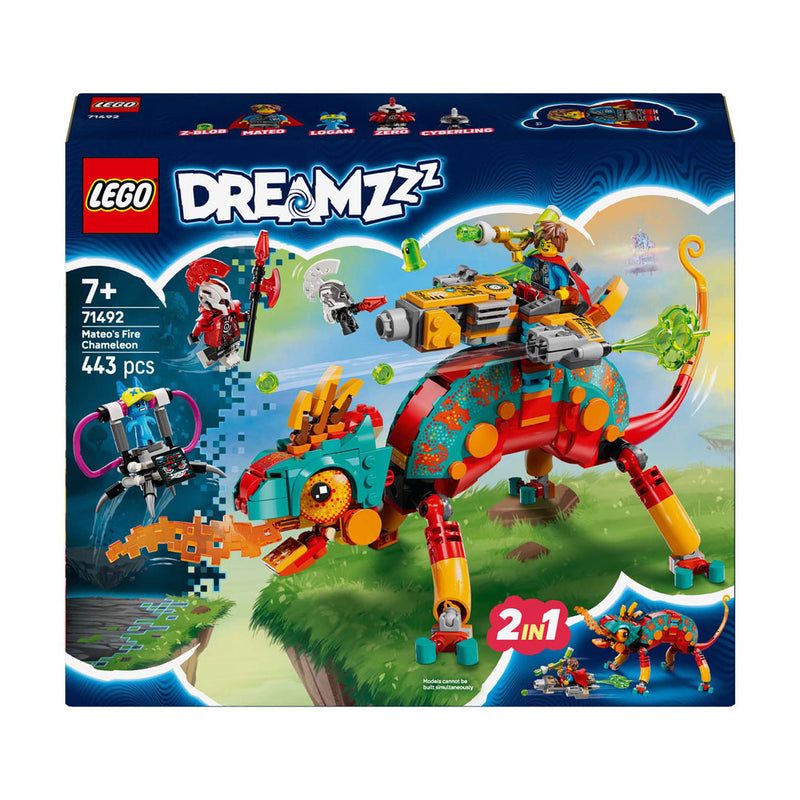 Load image into Gallery viewer, Lego dreamzzz 71492 mateo's vuurkameleon