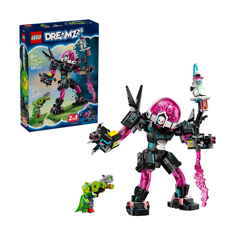 Load image into Gallery viewer, Lego dreamzzz 71495 mateo vs. cyberbreinmecha