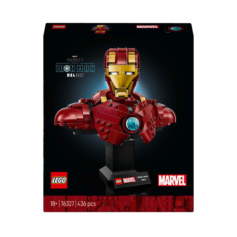 Load image into Gallery viewer, Lego super heroes marvel 76327 iron man mk4 buste