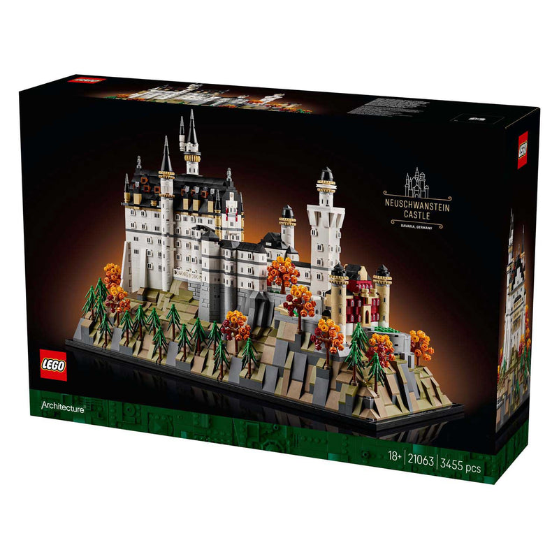 ギャラリービューアに画像をロードする, Lego ® architecture slot neuschwanstein verzamelset - 21063