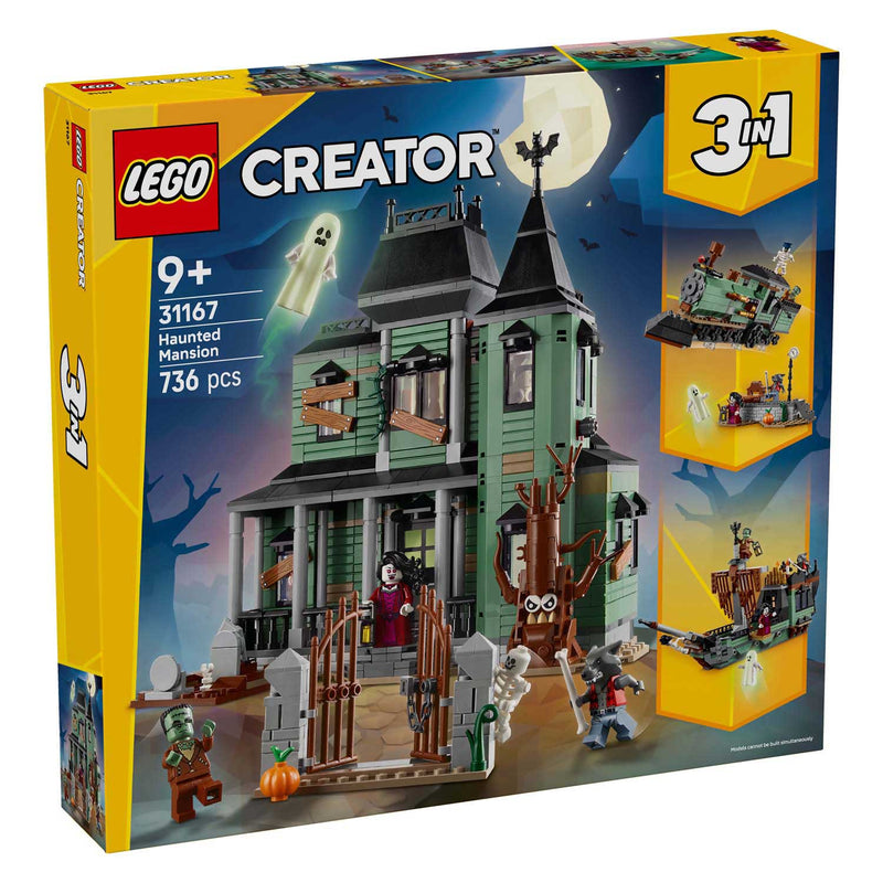 Afbeelding laden in galerijviewer, Lego ® creator 3in1 spookhuis - 31167