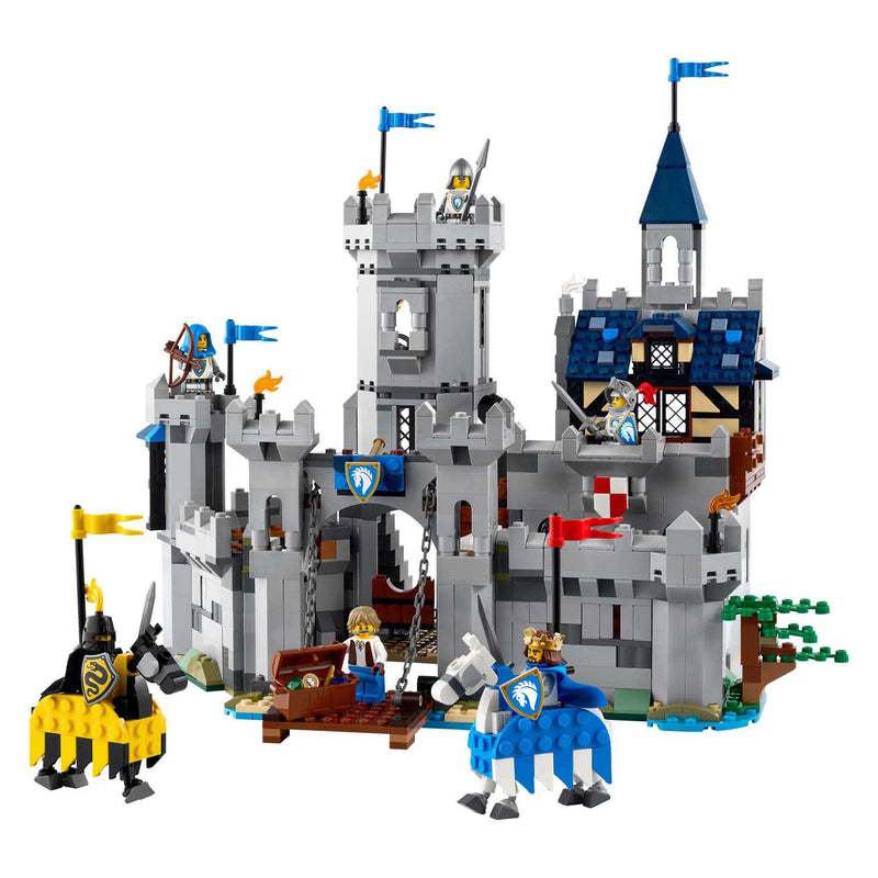 Afbeelding laden in galerijviewer, Lego ® creator 3in1 middeleeuws kasteel met ridders te paard - 31168