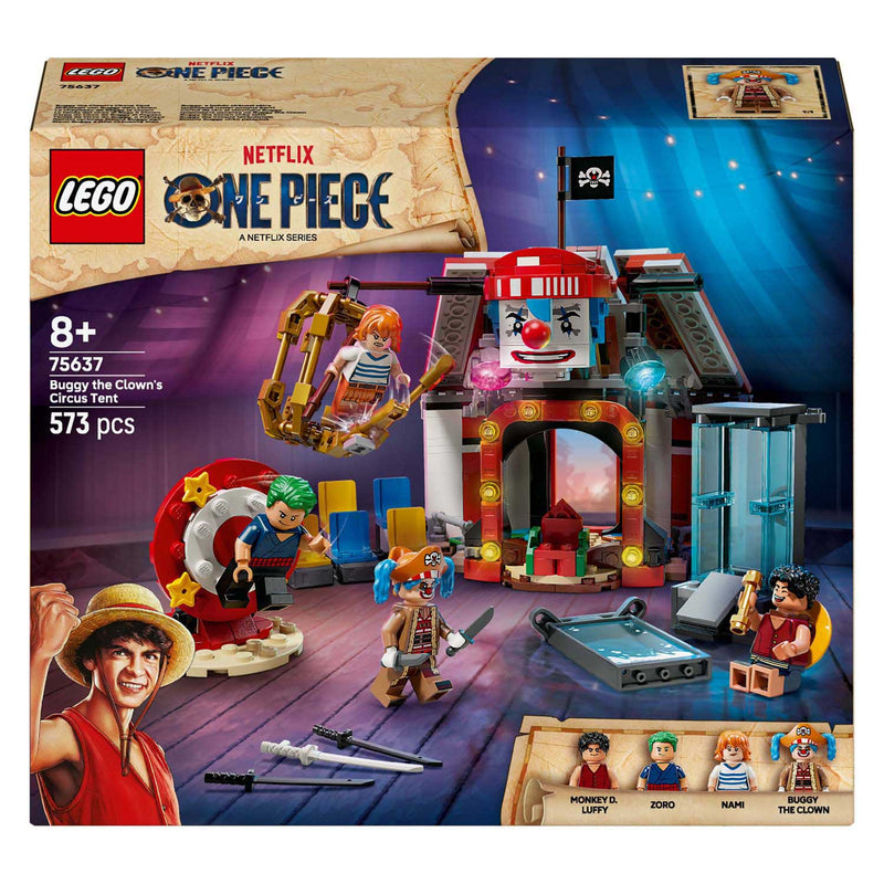 Load image into Gallery viewer, Lego one piece 75637 circustent van buggy de clown