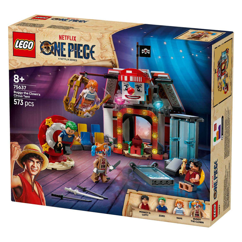 Afbeelding laden in galerijviewer, Lego ® one piece circustent van buggy de clown bouwset - 75637