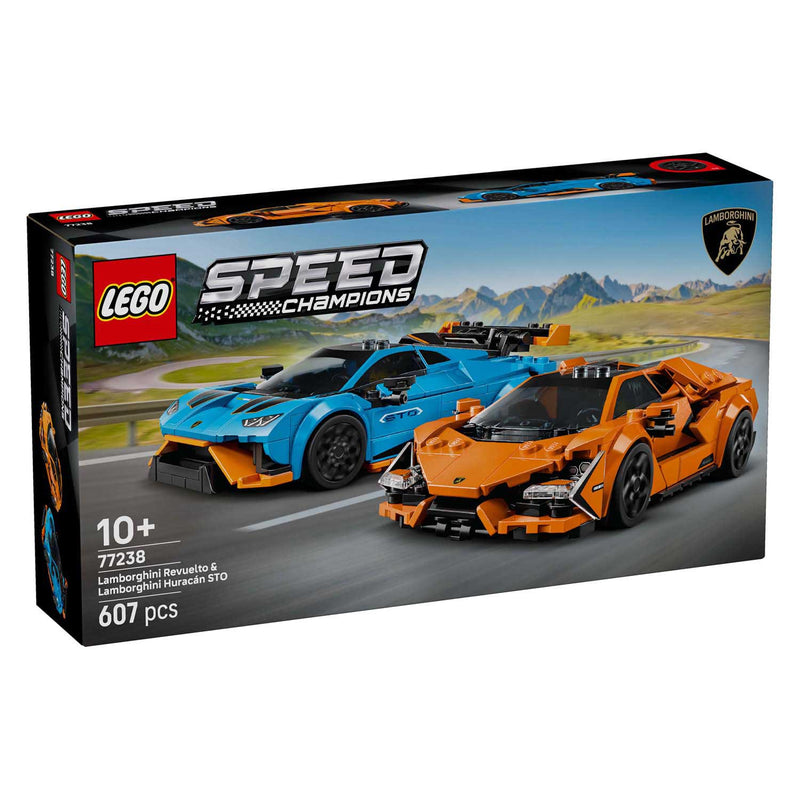 Afbeelding laden in galerijviewer, Lego ® speed champions lamborghini revuelto en huracán sto - 77238