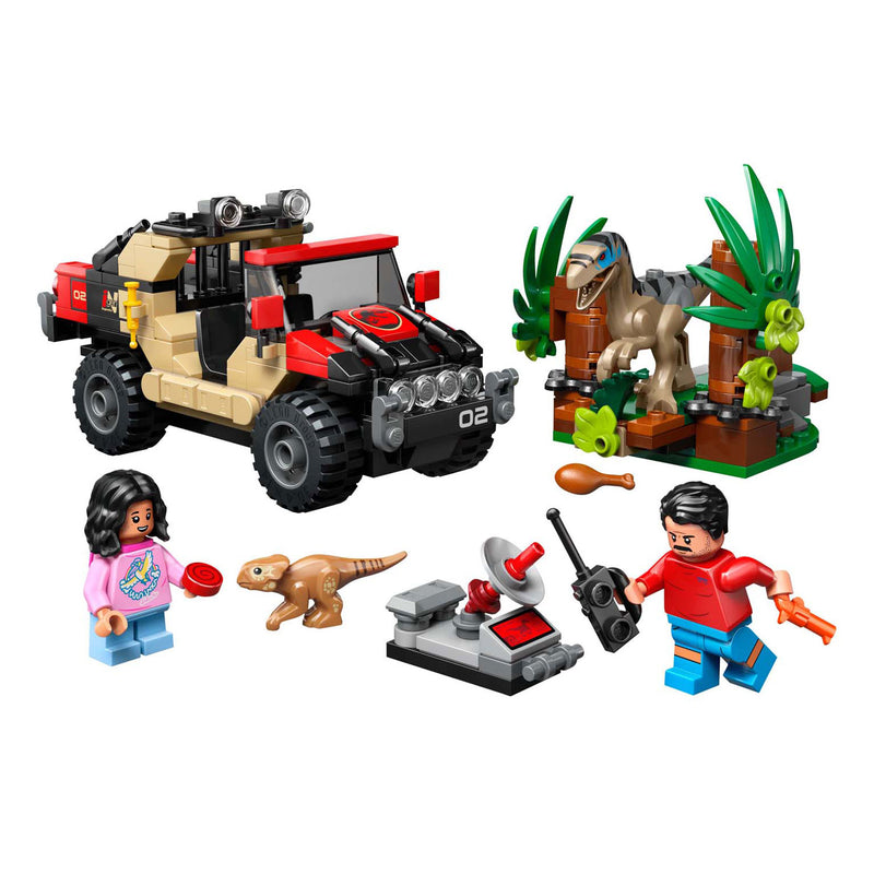Load image into Gallery viewer, Lego jurassic world 76972 offroad eaptorontsnapping