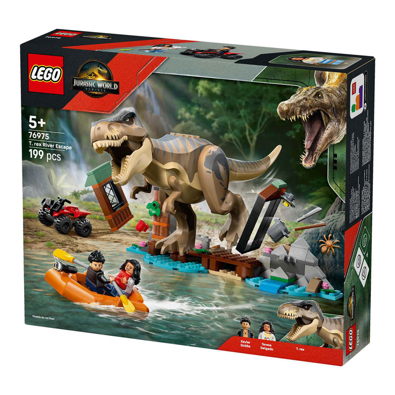 Afbeelding laden in galerijviewer, Lego ® jurassic world t. rex rivierontsnapping bouwset - 76975