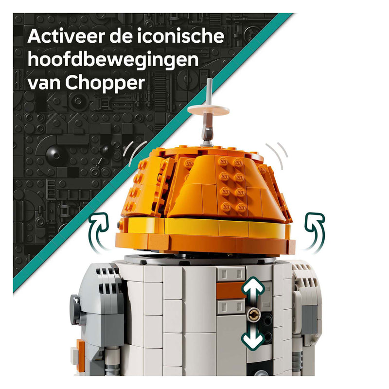 Afbeelding laden in galerijviewer, Lego ® star wars: ahsoka™ chopper (c1-10p)™ astromech droid - 75416