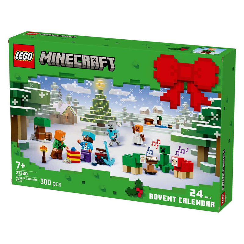Load image into Gallery viewer, Lego minecraft 21280 adventkalender 2025