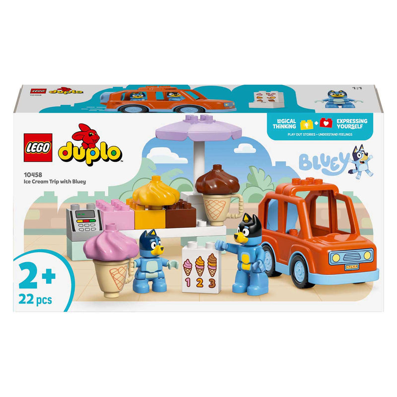 Cargue la imagen en el visor de la galería, Lego ® duplo® bluey een ijsje halen met bluey - 10458