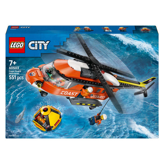 Load image into Gallery viewer, Lego city 60503 kustwacht helikopter