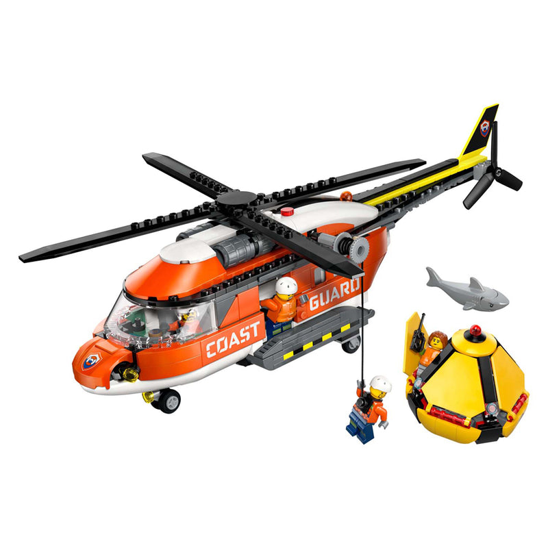 Afbeelding laden in galerijviewer, Lego city exploration - kustwacht helikopter - 60503