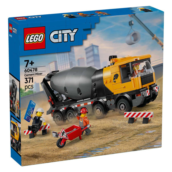 ギャラリービューアに画像をロードする, Lego city great vehicles - cementwagen - 6+ jaar - inclusief figuren