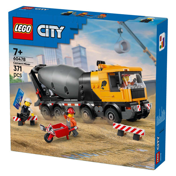 Afbeelding laden in galerijviewer, Lego city great vehicles 60478 cementwagen