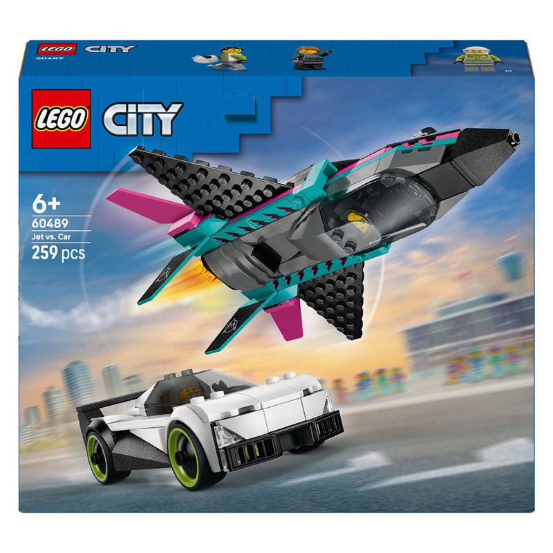 Load image into Gallery viewer, Lego city jet vs. car6 constructiespeelgoed