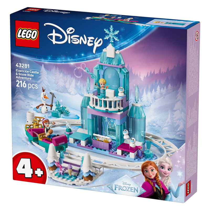 Afbeelding laden in galerijviewer, Lego disney princess 43281 elsa's ijskasteel en sneeuwrit