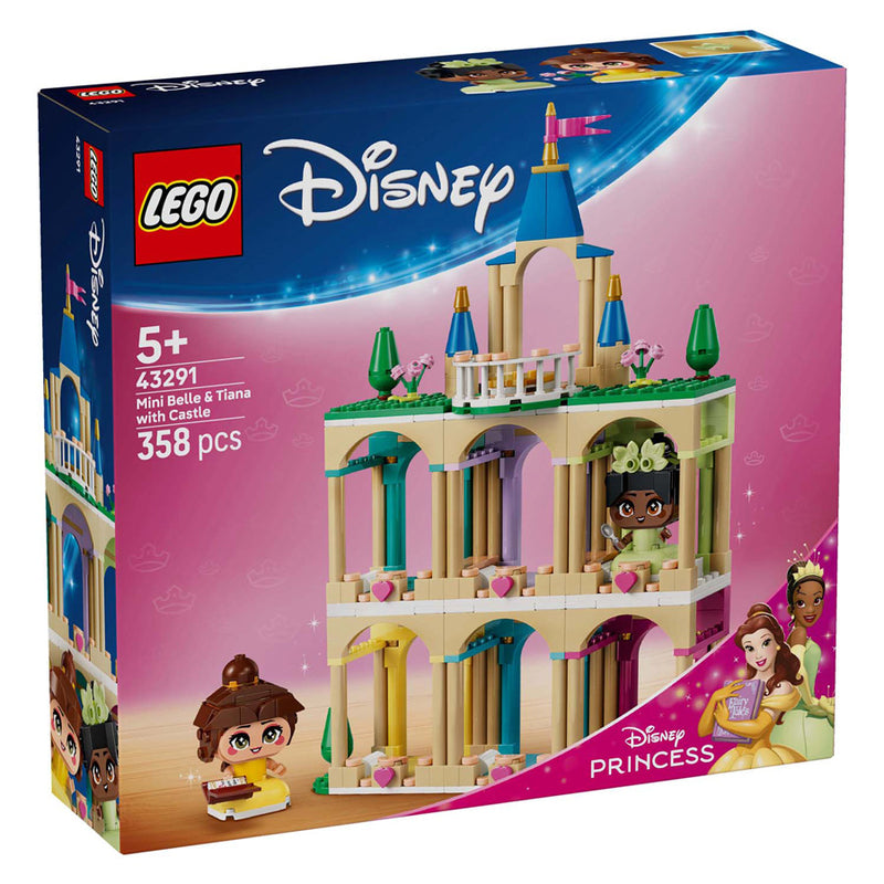 Afbeelding laden in galerijviewer, Lego disney princess 43291 mini belle en tiana met kasteel