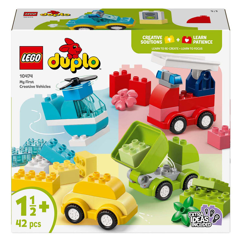 Chargez l'image dans la visionneuse de la galerie, Lego duplo 10474 mijn eerste creatieve voertuigen