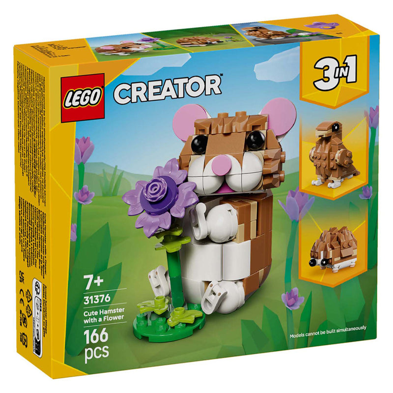 Chargez l'image dans la visionneuse de la galerie, Lego ® creator 3in1 schattige hamster met bloem - 31376