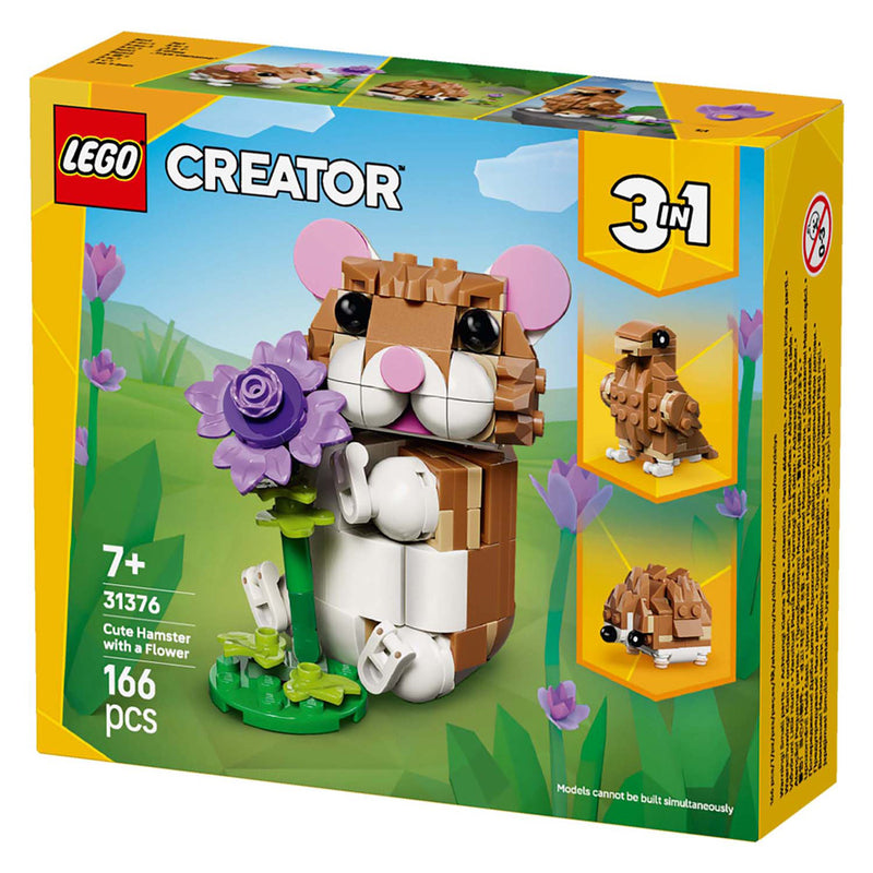 Chargez l'image dans la visionneuse de la galerie, Lego ® creator 3in1 schattige hamster met bloem - 31376