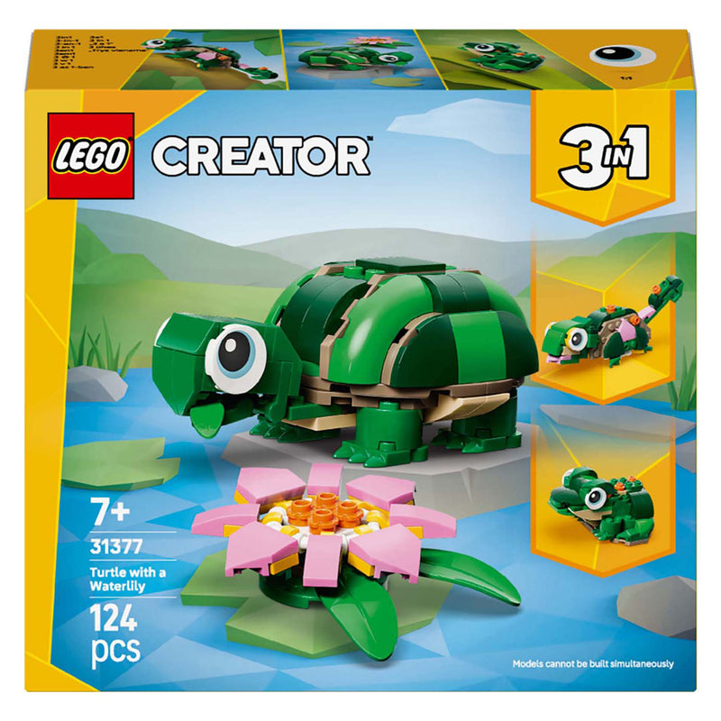 Load image into Gallery viewer, Lego creator 31377 schildpad met waterlelie