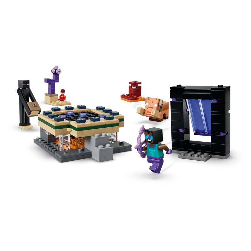 Load image into Gallery viewer, Lego minecraft 21584 reis naar de nether en het end-portaal