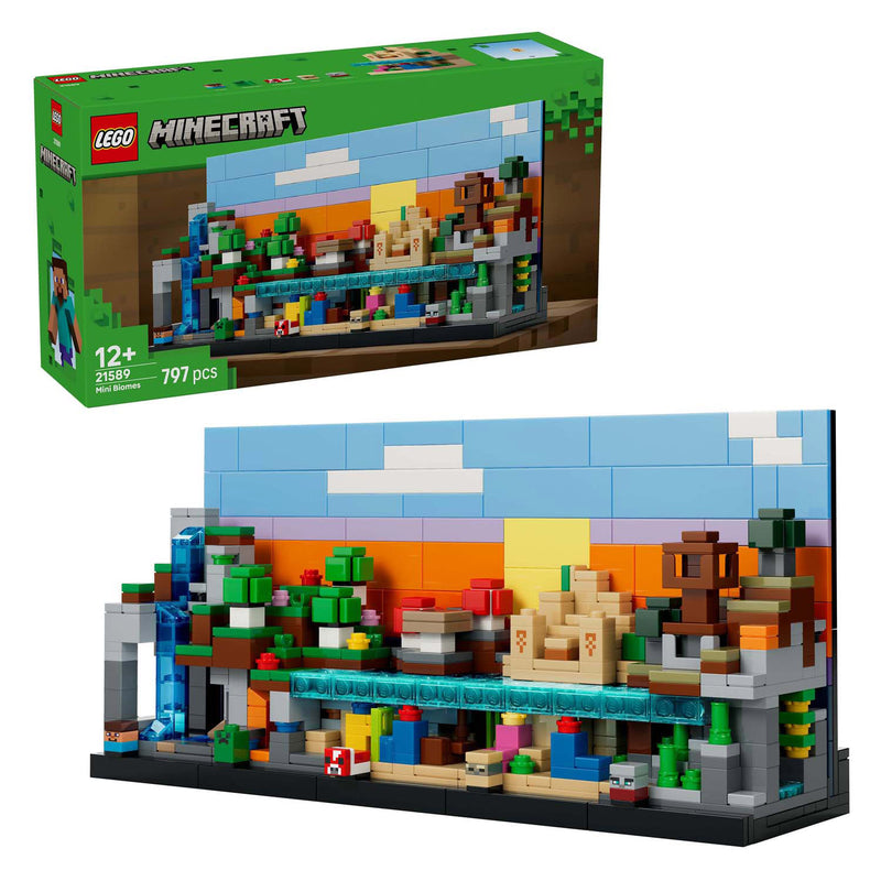 Load image into Gallery viewer, Lego minecraft 21589 minibiomen