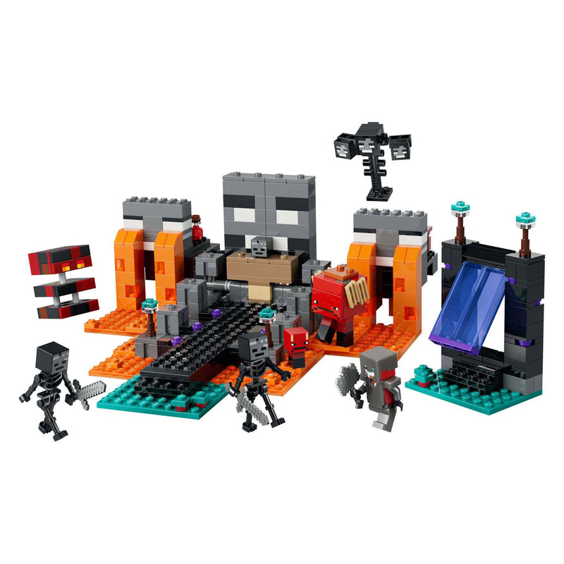 Afbeelding laden in galerijviewer, Lego minecraft de wither-strijd videogame speelgoed voor kinderen - 21590