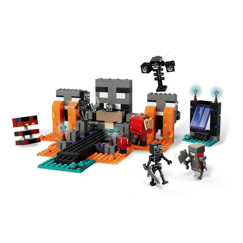 Afbeelding laden in galerijviewer, Lego minecraft de wither-strijd videogame speelgoed voor kinderen - 21590