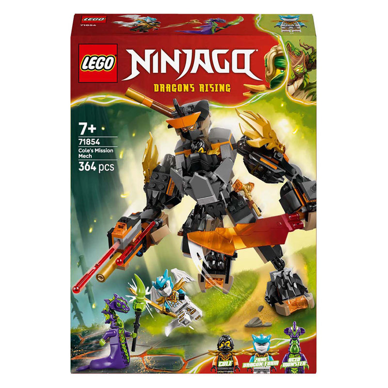 Load image into Gallery viewer, Lego ninjago 71854 cole's missiemecha en draak zane