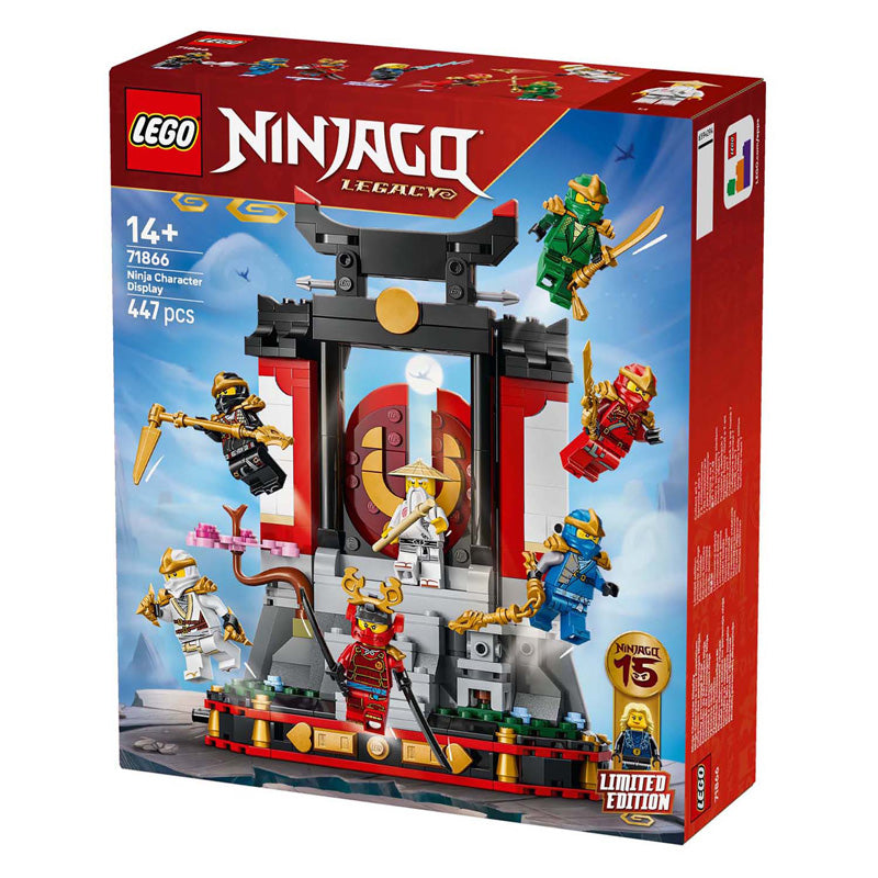 Afbeelding laden in galerijviewer, Lego ninjago 71866 15-jarig jubileum: display met ninjapersonages