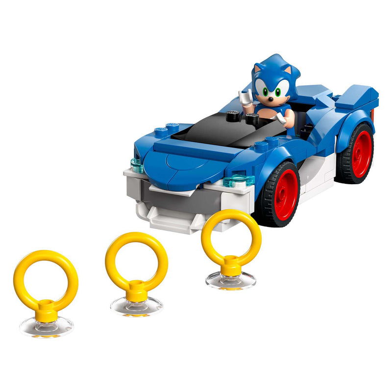 Load image into Gallery viewer, Lego sonic the hedgehog 77117 sonics auto: speed star lightning