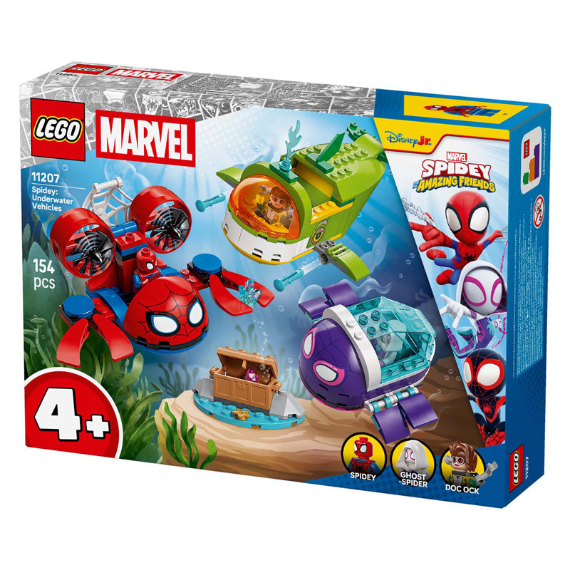 Afbeelding laden in galerijviewer, Lego marvel 11207 spidey: onderwatervoertuigen