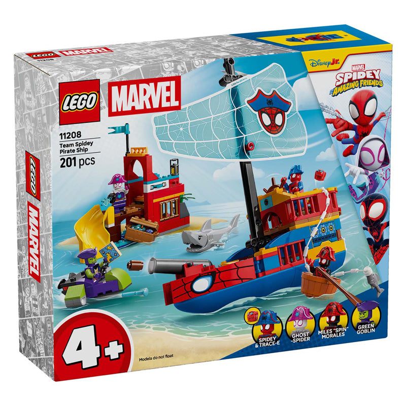 Load image into Gallery viewer, Lego marvel 11208 team spidey piratenschip