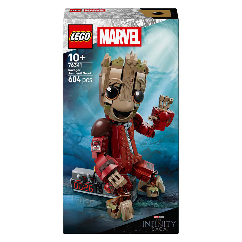 Load image into Gallery viewer, Lego marvel super heroes - groot in ravager jumpsuit constructiespeelgoed (76341)