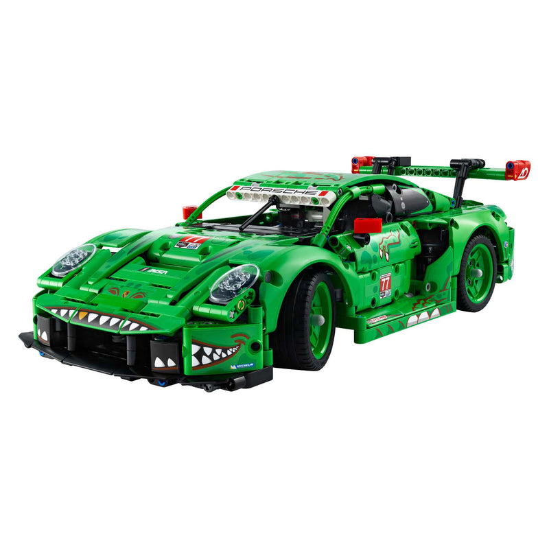 Afbeelding laden in galerijviewer, Lego technic 42224 porsche 911 gt3 r rexy ao racing auto