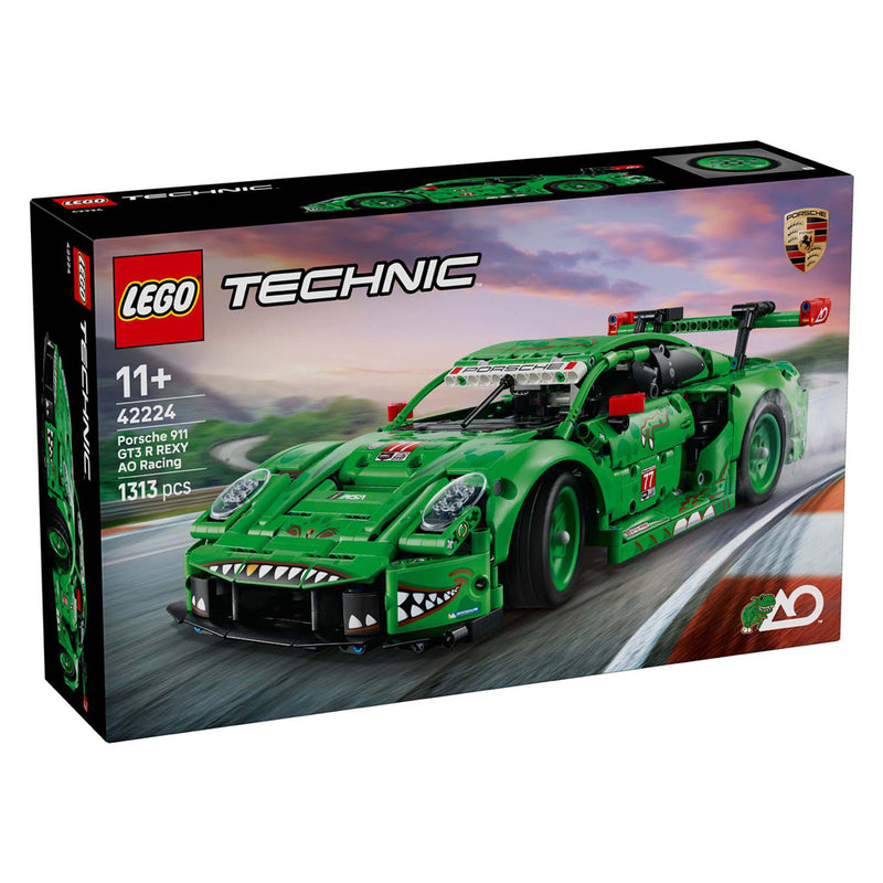 Afbeelding laden in galerijviewer, Lego technic 42224 porsche 911 gt3 r rexy ao racing auto
