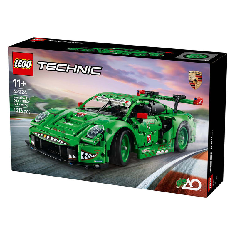 Afbeelding laden in galerijviewer, Lego technic 42224 porsche 911 gt3 r rexy ao racing auto