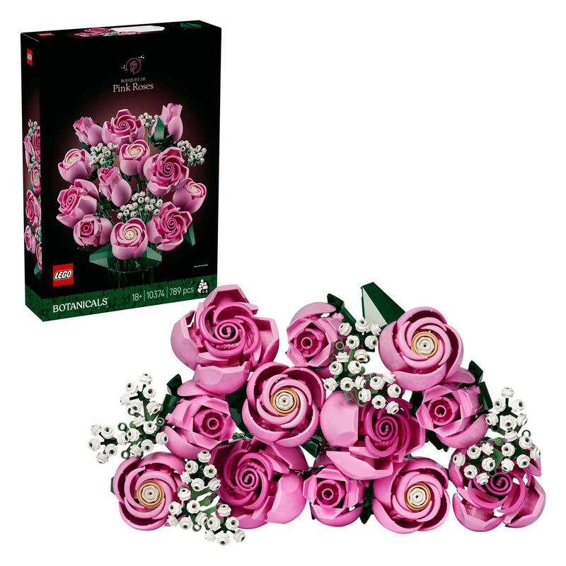 Load image into Gallery viewer, Lego botanicals 10374 roze rozenboeket