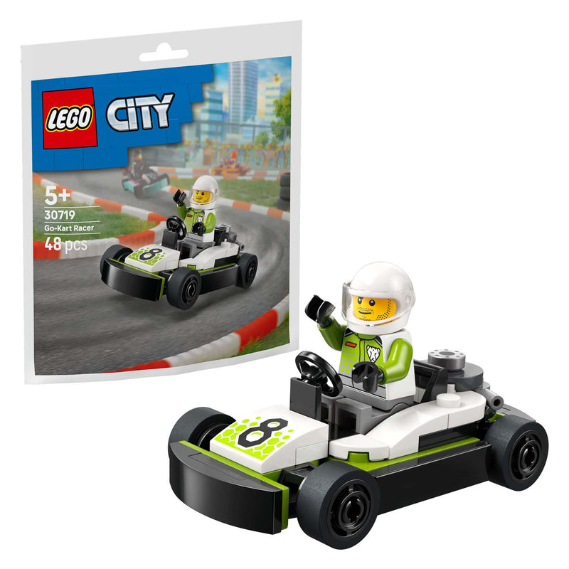 Chargez l'image dans la visionneuse de la galerie, Lego city 30719 go-kart racer