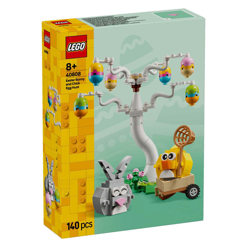 Afbeelding laden in galerijviewer, Lego eieren zoeken met konijn en kuiken constructiespeelgoed (40808)