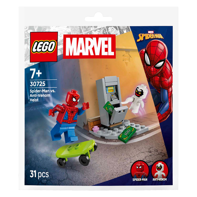 Laden Sie das Bild in Galerie -Viewer, Lego super heroes 30725 spiderman vs anti-venom overval