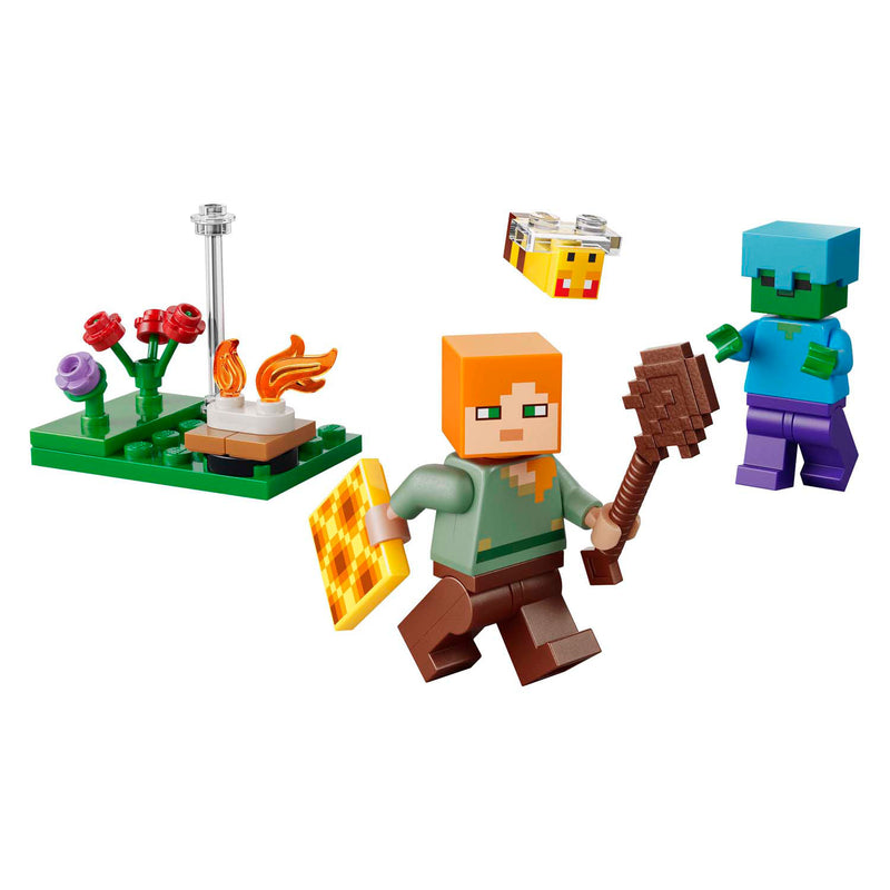 Laden Sie das Bild in Galerie -Viewer, Lego minecraft 30732 alex en de strijd bij het kampvuur