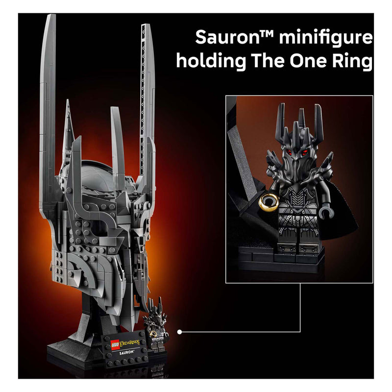 ギャラリービューアに画像をロードする, Lego icons 11373 the lord of the rings: de helm van sauron