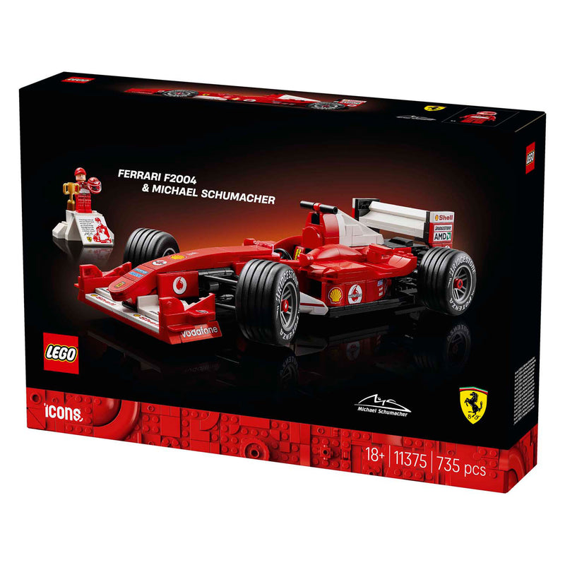 Chargez l'image dans la visionneuse de la galerie, Lego icons ferrari f2004 en michael schumacher - 11375