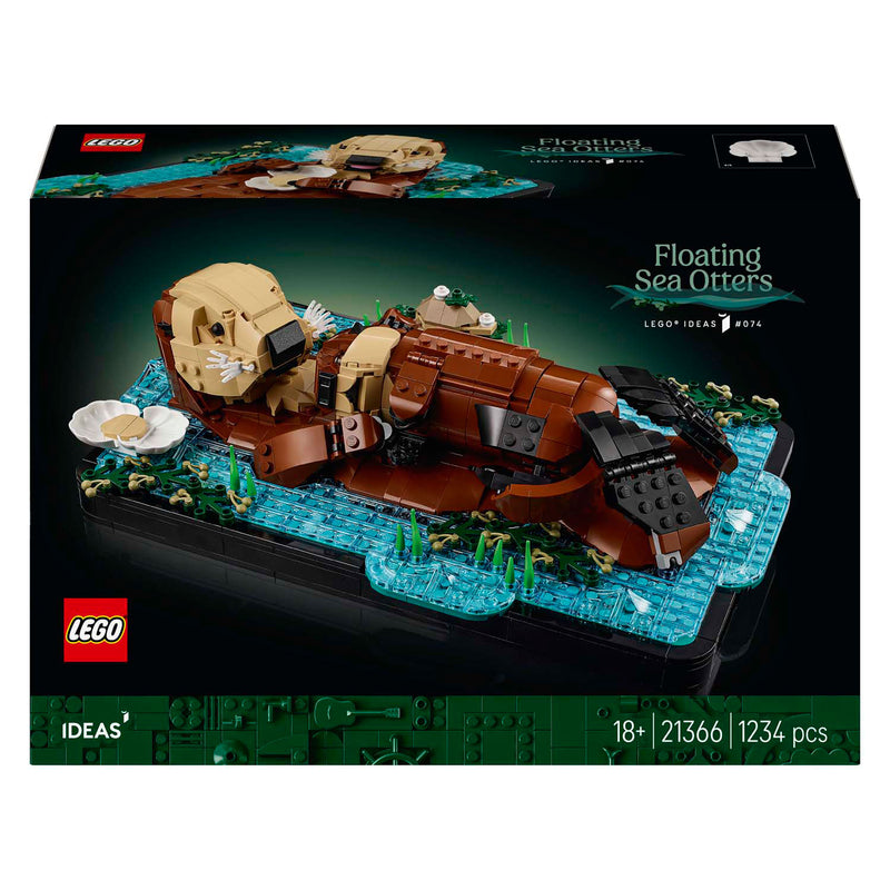 Cargue la imagen en el visor de la galería, Lego ideas drijvende zeeotters - 21366