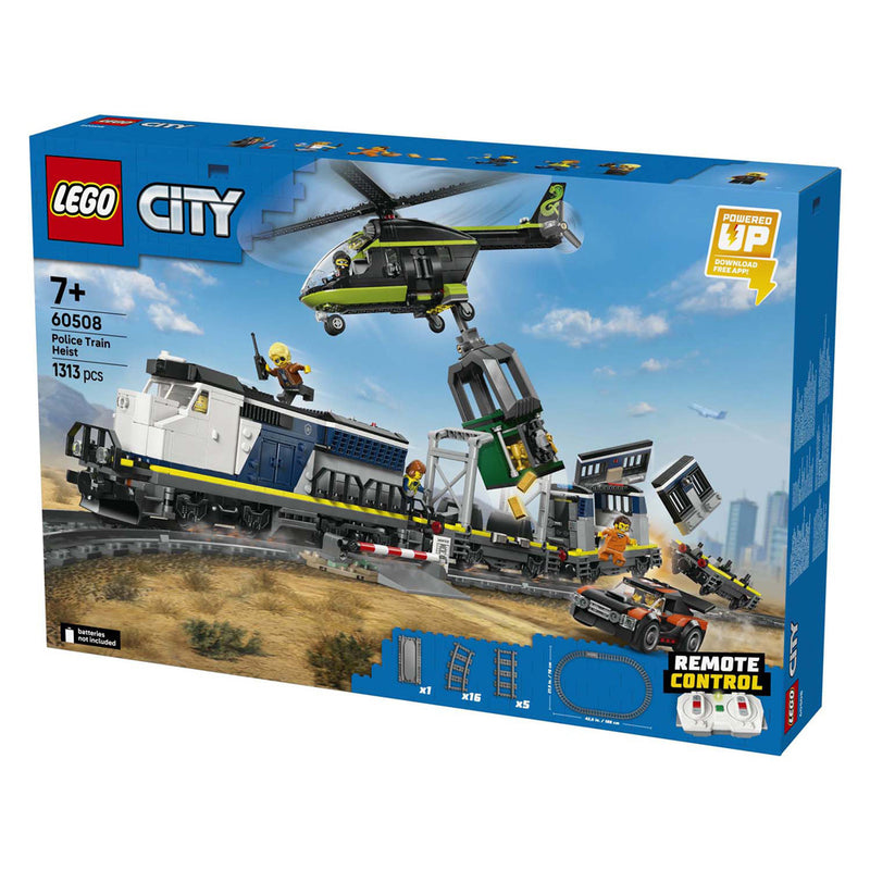 Chargez l'image dans la visionneuse de la galerie, Lego ® city overval op politietrein - speelgoedtreinset - 60508
