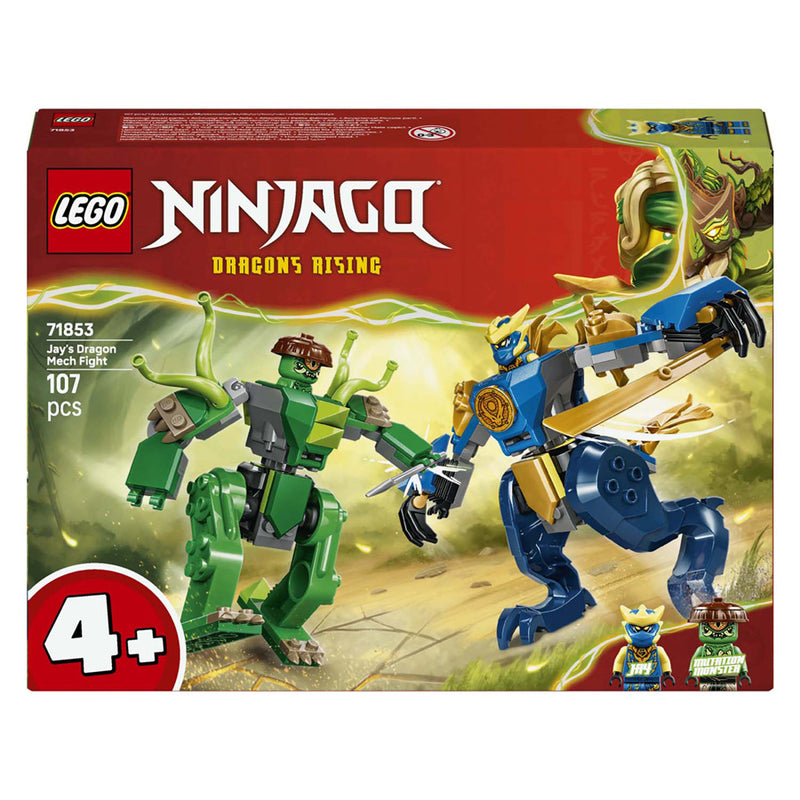 Laden Sie das Bild in Galerie -Viewer, Lego ® ninjago® - jay's drakenmechastrijd - speelgoedmecha - speelset met 2 minifiguren - 71853