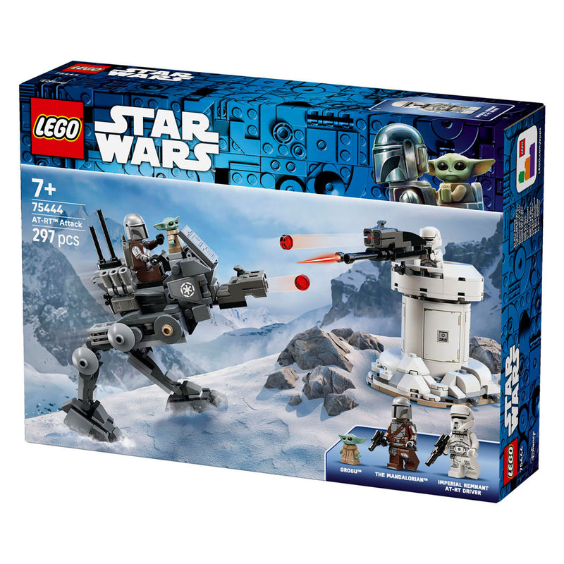 Laden Sie das Bild in Galerie -Viewer, Lego ® star wars™ at-rt™ aanval - bouwset met minifiguur van de mandalorian™ en grogu™ - vanaf 7 jaar - 75444